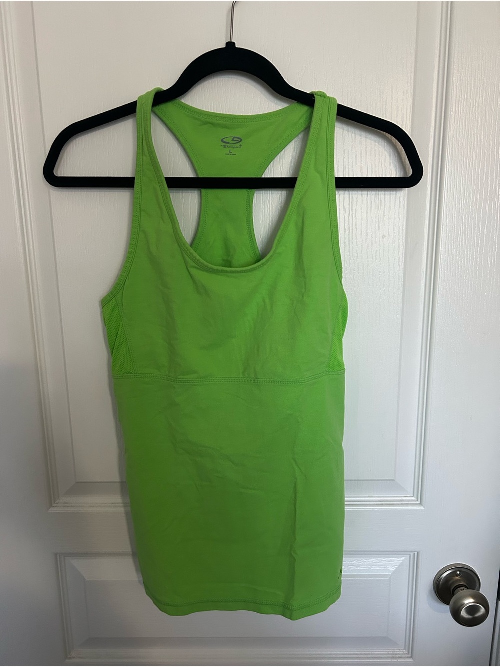 Champion Neon Green Racerback Tank Top